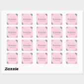 Aquarelle rose Floral Ramadan Moubarak Sticker (Feuille)