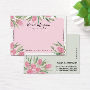 Aquarelle rose florissante Afficher bracelet flora