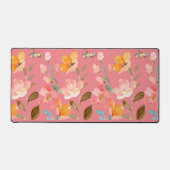 Aquarelle rose monogramme (Recto)