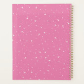 Aquarelle rose monogramme Floral personnalisé (Dos)