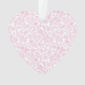 Aquarelle rose NOM DU Bébé DATE DE NAISSANCE Coeur (dos)