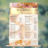 Aquarelle rose or - Faux Prix (Neutre)