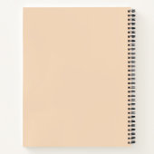 Aquarelle rose pavot art carnet de fleurs (Dos)