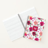 Aquarelle rose Pêche Carnet Floral (Intérieur)