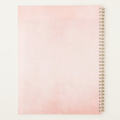 Aquarelle rose personnalisée Dainty Flower (Dos)