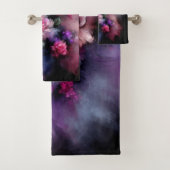 Aquarelle Rose rose et violet Dreamy (En situation)