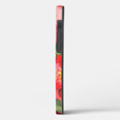 Aquarelle Roses avec Coque coque iphone Mate vert (Verso / Gauche)