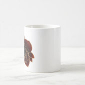 Aquarelle Roses or Bourgogne Monogram café Mug (Centre)