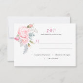 Aquarelle Roses Roses Rose Hydrangeas Verdure RSVP (Devant)