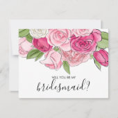 Aquarelle Roses Roses Roses Roses Sois Ma Carte De (Devant)