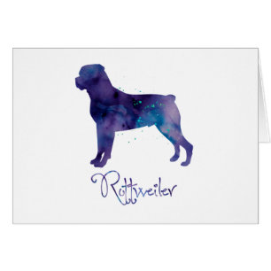 Aquarelle Rottweiler