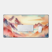 Aquarelle rouge (Clavier et souris)