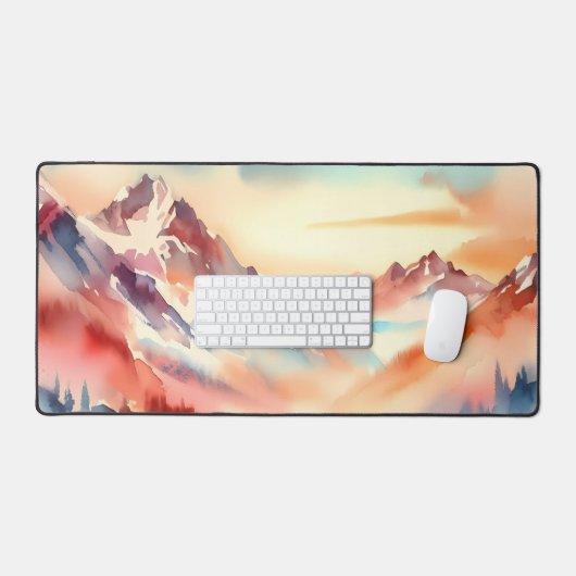 Aquarelle rouge (Clavier et souris)