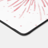 Aquarelle rouge blanc et bleu personnalisé (Coin)