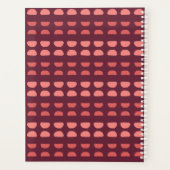 Aquarelle rouge moderne Personnaliser (Dos)