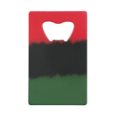 Aquarelle rouge noir vert (Devant)