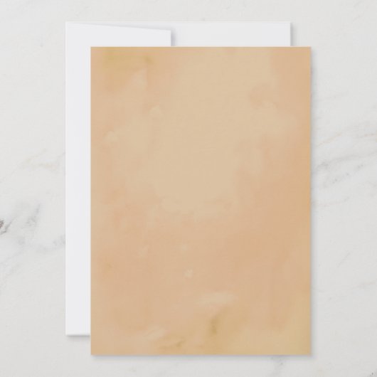 Aquarelle Rustique Birdhouse Moving Faire-part (Dos)