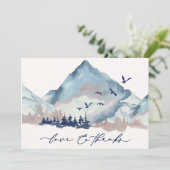 Aquarelle rustique Bois Pin Merci (Debout devant)