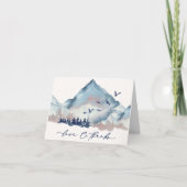 Aquarelle rustique Bois Pin Merci (Devant)