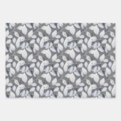 Aquarelle rustique Dusty Feuille hiver (Devant 2)