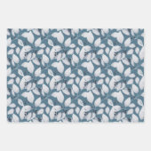 Aquarelle rustique Dusty Feuille hiver (Devant)