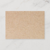 Aquarelle rustique Faire-part de déplacement Succu (Dos)