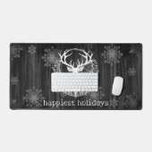 Aquarelle rustique renne blanc (Clavier et souris)