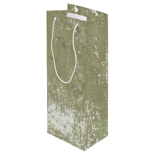 Aquarelle Sac cadeau esthétique rustique (Dos Angle)