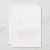 Aquarelle Safari Animaux Baby shower Invitation (Dos)