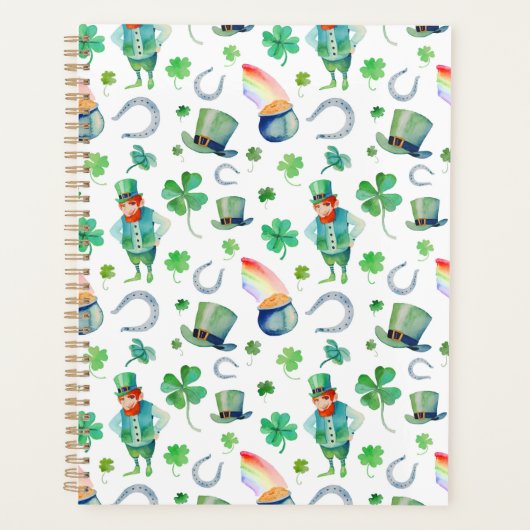 Aquarelle Saint Patrick's Day Motif (Devant)