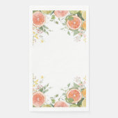 Aquarelle Salle de bain invité serviette jetable (Devant)