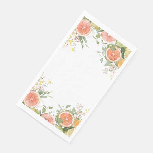 Aquarelle Salle de bain invité serviette jetable (Coin)