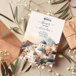Aquarelle Santorini Destination Invitation nuptial<br><div class="desc">Célébrez l'aquarelle Santorin Destination Bridal. Si vous souhaitez modifier le style de police, la couleur ou le placement du texte, cliquez simplement sur le bouton "Customiser plus". Si vous avez besoin de mon design sur une autre taille ou avez besoin d'aide pour votre design, n'hésitez pas à me contacter !...</div>