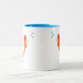 Aquarelle Seahorse Mug - Cute Ocean Animal Cup pou (Centre)