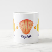 Aquarelle Seashell Spécialité Mug (Devant)