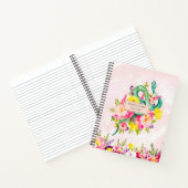 Aquarelle serpent et journal floral personnalisé (Intérieur)