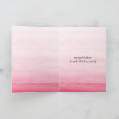 Aquarelle Singe Merci fille (Intérieur)