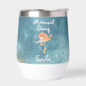 Aquarelle Sirène Gang mignonne Équipe de Mariage m (Gauche)