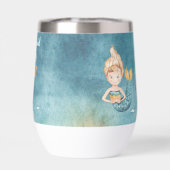 Aquarelle Sirène Gang mignonne Équipe de Mariage m (Arrière)