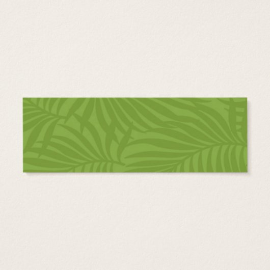 Aquarelle Site Tropical Insérer Vert ID577 (Dos)