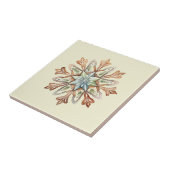 Aquarelle Snowflake Carreaux en céramique (Côté)