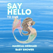 Aquarelle sous la mer Merci MERMAID