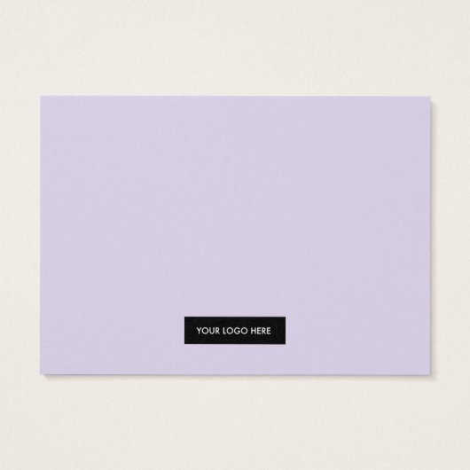 Aquarelle Splash Small Business Merci Insertion (Dos)