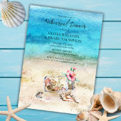 Aquarelle Starfish Beach Affiche de bienvenue de m