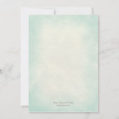 Aquarelle Starfish Beach Mariage Invitation (Dos)