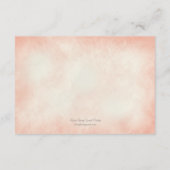 Aquarelle Starfish Mariage Carte de réception Cora (Dos)