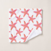 Aquarelle Starfish Motif (Gant de toilette)
