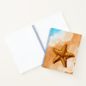 Aquarelle Starfish sur le Beach Journal (Intérieur)
