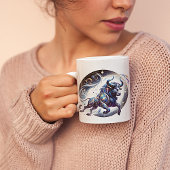 Aquarelle stylée Taurus Zodiac Mug personnalisé