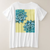 Aquarelle Succulente sur Jaune (Design dos)